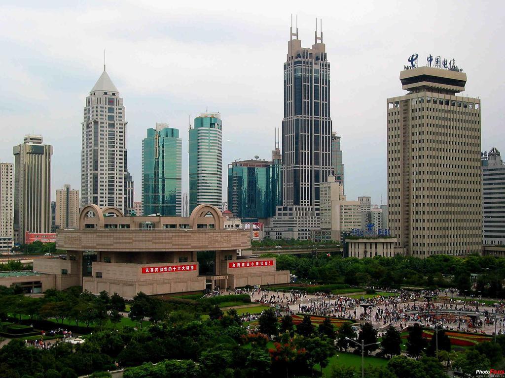 Hanting Premium Hotel Shanghai South Xizang Road Екстер'єр фото